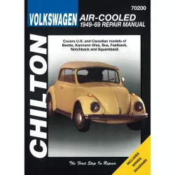 VW Beetle Karmann Ghia Bus US-Modelle 1949-1969 Reparaturanleitung Chilton