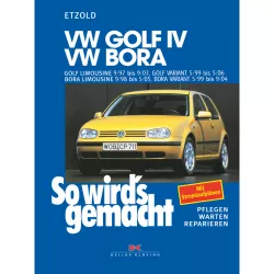 VW Bora, Jetta IV Typ 1J2 1998-2005 So wirds gemacht Reparaturanleitung Etzold