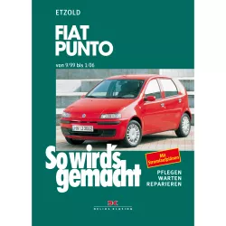 Fiat Punto Typ 188 09.1999-01.2006 So wird's gemacht Reparaturanleitung