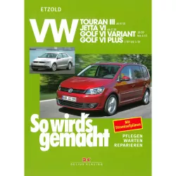 VW Golf 6 Variant Typ AJ 2009-2013 So wird's gemacht Reparaturanleitung Etzold