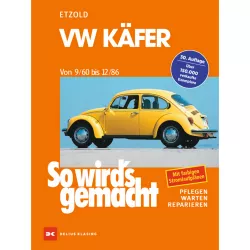VW Käfer Typ 1 09.1960-12.1986 So wird's gemacht Reparaturanleitung Etzold