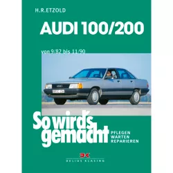 Audi 100/200 Avant Typ 44 1982-1990 So wird's gemacht Reparaturanleitung Etzold