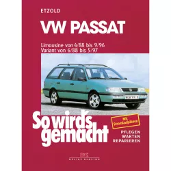 VW Passat 3 Variant Typ 31/35i 1988-1997 So wirds gemacht Reparaturanleitung