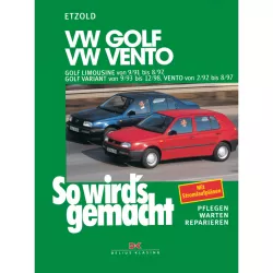 VW Vento, Jetta 3 Typ 1H2 1992-1997 So wird's gemacht Reparaturanleitung Etzold