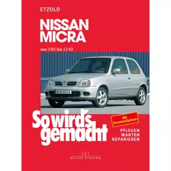 Nissan Micra Typ K10/K11 1983-2002 So wirds gemacht Reparaturanleitung Etzold