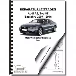Audi A5 8T (07-16) Diesel Einspritz- Vorglühanlage 120-170 PS Reparaturanleitung