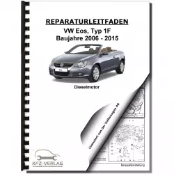 VW EOS Typ 1F (06-15) 4-Zyl. 2,0l Dieselmotor 110-177 PS TDI Reparaturanleitung