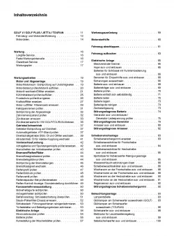 VW Touran I Typ 1T 2003-2006 So wird's gemacht Reparaturanleitung E-Book PDF
