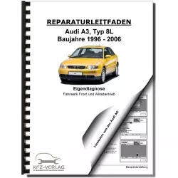 Audi A3 8L 1996-2006 Fahrwerk Eigendiagnose für ESP Lenkung Reparaturanleitung