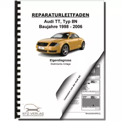 Audi TT Typ 8N 1998-2006 Eigendiagnose Elektrische Anlage Reparaturanleitung