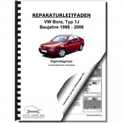 VW Bora Typ 1J 1998-2006 Eigendiagnose Automatikgetriebe 09A Reparaturanleitung