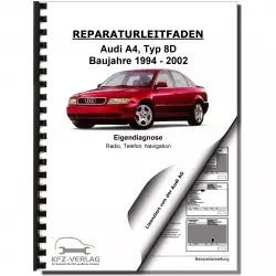 Audi A4 Typ 8D 1994-2002 Eigendiagnose Kommunikation Reparaturanleitung