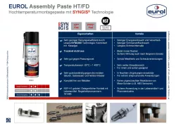 Eurol Assembly Paste HT/FD. Anwendungen in Handwerk und Industrie.