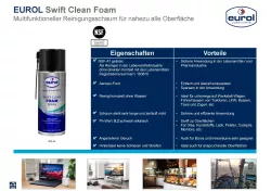 Eurol Swift Clean Foam Spray - Die Vorteile und Eigenschaften