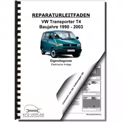 VW Transporter T4 (90-03) Eigendiagnose Elektrische Anlage Reparaturanleitung
