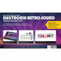 Elektronik Retro Sound 70er 80er Modellbau Set Adventskalender Franzis Verlag