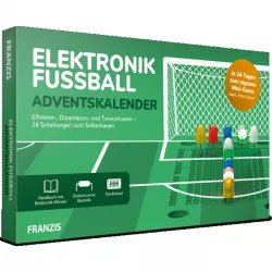 Elektronik Fußball Adventskalender Fußballspiel Weihnachten Franzis Verlag