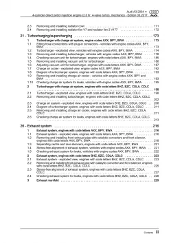 Audi A3 8P 2003-2012 injection engine mechanics 200-265 hp repair manual eBook