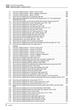 Audi A5 type 8T 2007-2016 electrical system repair workshop manual eBook pdf