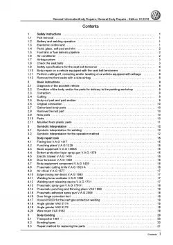 MAN eTGE type UX from 2018 general information body repairs workshop manual pdf