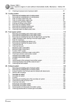 VW Sharan 7M 1995-2010 4-cyl. injection engine mechanics 2.0l repair manual pdf