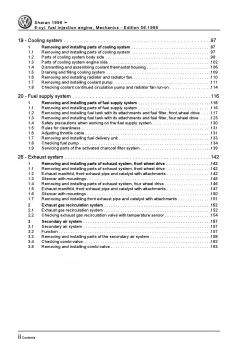 VW Sharan 7M 1995-2010 fuel injection engine mechanics 2.8l repair manual pdf