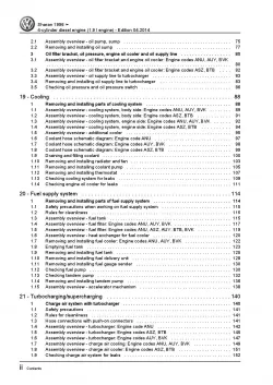 VW Sharan type 7M (95-10) 4-cyl. diesel engines 1.9l repair workshop manual pdf