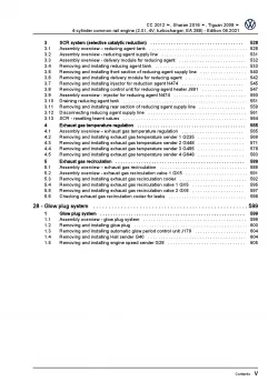 VW Sharan 7N (15-22) 4-cyl. diesel engines 110-184 hp repair workshop manual pdf
