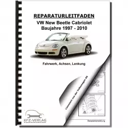 VW New Beetle Cabrio 1Y (03-10) Fahrwerk Achsen Lenkung Reparaturanleitung