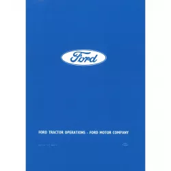 Fordson Ford 2000 3000 04.1968 Bedienungsanleitung Betriebsanleitung