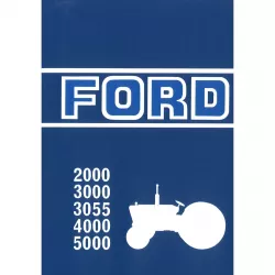 Fordson Ford 2000 3000 3055 4000 5000 Bedienungsanleitung Betriebsanleitung