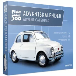 Fiat 500 Nuova Modellauto Modellbau Adventskalender Franzis Verlag