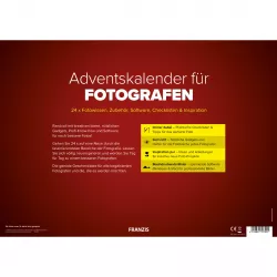 Adventskalender für Fotografen Weihnachten Franzis Verlag