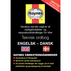Englisch - Dänisch Technisches Wörterbuch für Haynes Reparaturanleitungen