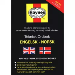 Englisch - Norwegisch Technisches Wörterbuch für Haynes Reparaturanleitungen