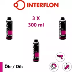 INTERFLON Fin Super Set 3x 300ml Aerosol Trockenschmiermittel Kriechöl MicPol