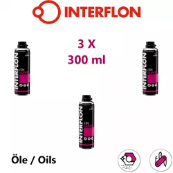 INTERFLON Fin Super Set 3x 300ml Aerosol Trockenschmiermittel Kriechöl MicPol