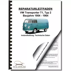 VW Transporter T1 1954-1964 Instandhaltung Schmierung Wartung Technische Daten
