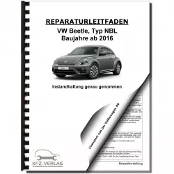 VW Beetle Typ NBL (16-19) Instandhaltung Inspektion Wartung Reparaturanleitung