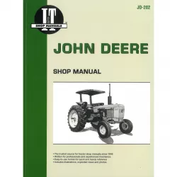 John Deere 2510 2520 2040 2240 2440 2510 2520 etc Traktor Reparaturanleitung I&T