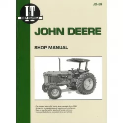John Deere 2750 2755 2855N 2955 Diesel Traktor Reparaturanleitung I&T