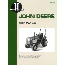 John Deere 670 770 870 970 1070 Traktor Reparaturanleitung I&T
