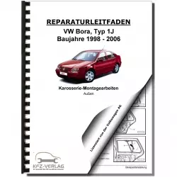 VW Bora Typ 1J 1998-2006 Karosserie Montagearbeiten Außen Reparaturanleitung