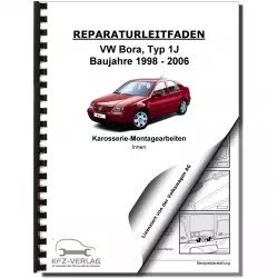 VW Bora Typ 1J 1998-2006 Karosserie Montagearbeiten Innen Reparaturanleitung
