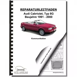 Audi Cabriolet 1991-2000 Radio Navigation Kommunikation Reparaturanleitung