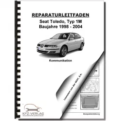 SEAT Toledo Typ 1M 1998-2004 Radio Navigation Kommunikation Reparaturanleitung