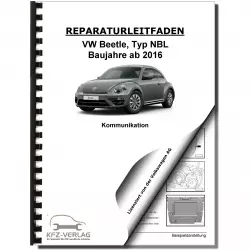 VW Beetle Typ NBL (16-19) Radio Navigation Kommunikation Reparaturanleitung