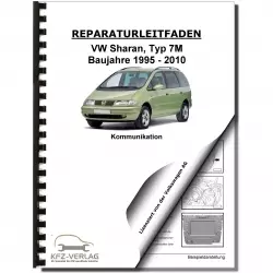 VW Sharan Typ 7M 1995-2010 Radio Navigation Kommunikation Reparaturanleitung