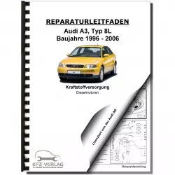 Audi A3 Typ 8L 1996-2006 Kraftstoffversorgung Dieselmotoren Reparaturanleitung