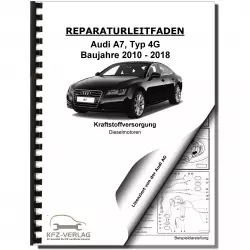 Audi A7 Typ 4G 2010-2018 Kraftstoffversorgung Dieselmotoren Reparaturanleitung